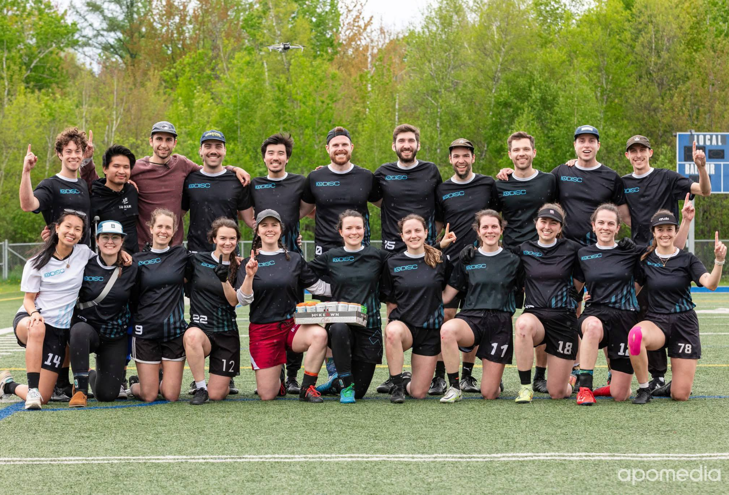 Premier tournoi de TEAM IODISC: une victoire historique au FrisbeeFest 2025!